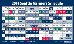 Seattle Mariners Schedule