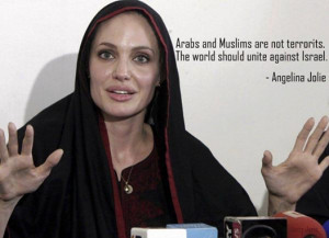 Angelina Jolie Showed her Support for Muslims