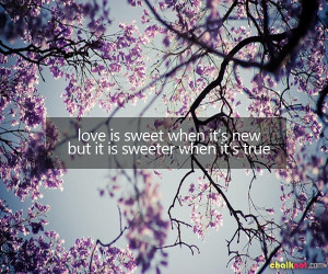 True love will surpass the infatuation phase