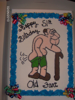 Old Fart Birthday Cakes...