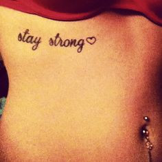stay strong tattoo more tattoo ideas tattoo stay strong tattoos d ...