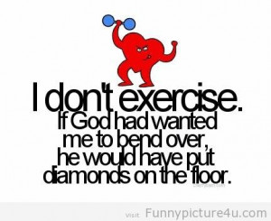 Deal with God, exercise funny quotes on life - http://www.memewood.com ...