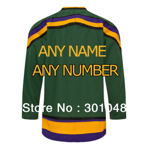 96 CONWAY Mighty Ducks Movie Hockey Jerseys Customized To Any Name