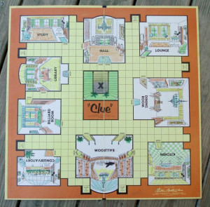 Clue Game Board