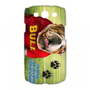 est Bulldog Galaxy S3 case Im Brave Animal Bull Dog Quotes