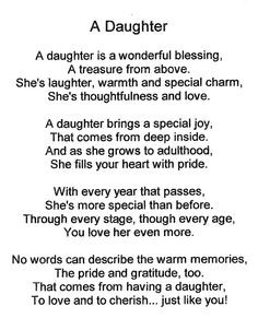 ... for -Daughter Poem Graphics | Daughter Poem Facebook Tags & Comments