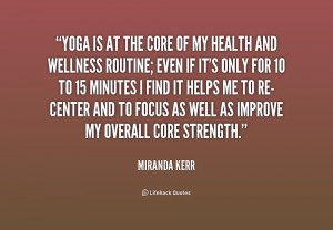 Core Yoga Quotes