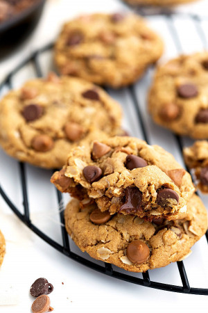 11. Gluten-Free Peanut Butter Breakfast Cookies