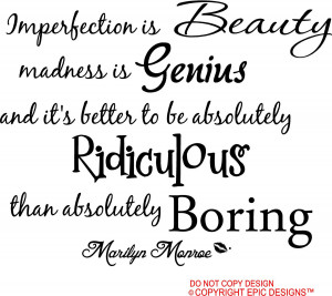 Marilyn Monroe Quotes And Sayings Imperfection For marilyn monroe ...