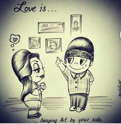 Varrio Love Is.... Hanging Art By Your Side More