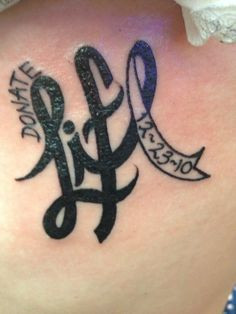 ve been looking for a tattoo to commemorate my kidney donation. Love ...