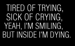 depression #anxiety #lyrics #sick #dying #tired