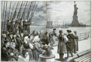 Ellis Island Era Immigration Photo: Coming to America