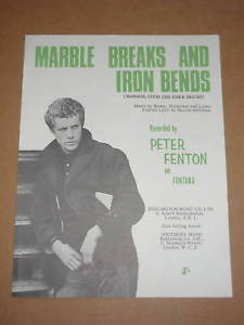 Peter Fenton Marble Breaks And Iron Bends sheet music