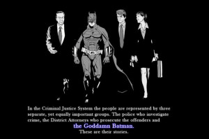 Well done Geoff, for completely edging me out of the Batman of the ...