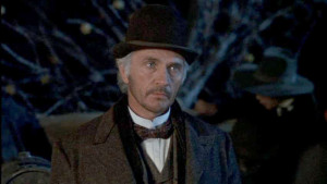 Star Wars actor Terence Stamp in Young Guns as John Tunstal in these