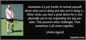 More Andre Agassi Quotes