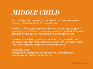 Very interesting stuff on middle and only children, as well as the ...