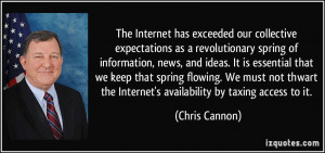 ... thwart the Internet's availability by taxing access to it. - Chris