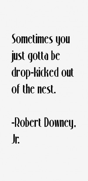 Robert Downey, Jr. Quotes & Sayings