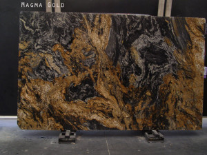 Magma Black Granite Countertops