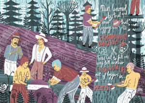 Interview: The Lumberjacks Illustrated Guide to Woodcutting