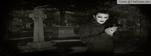chris motionless in graveyard Profile Facebook Covers
