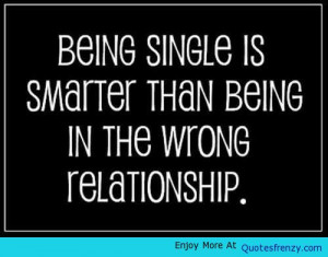 Being Single Life Love Quotes