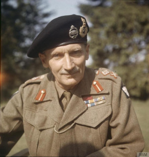 GENERAL SIR BERNARD MONTGOMERY IN ENGLAND, 1943