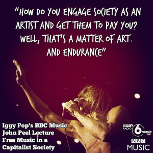annual John Peel Lecture for the BBC at Radio Festival 2014. Quotes ...