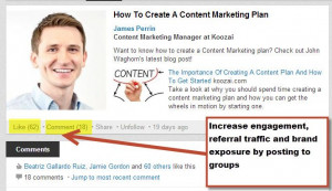 Using LinkedIn For Content Marketing