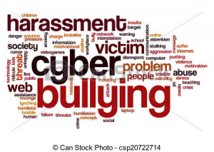 - Cyber bullying word cloud - stock illustration, royalty free ...