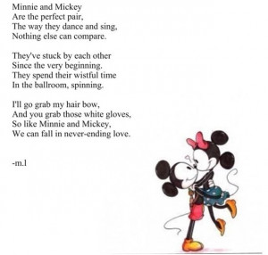 Minnie and Mickey : Hockey Puck
