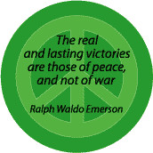 PEACE QUOTE: Real Lasting Victories of Peace Not War--PEACE SIGN ...