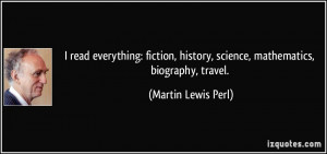 More Martin Lewis Perl Quotes
