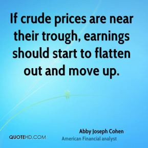 If crude prices are near their trough, earnings should start to ...