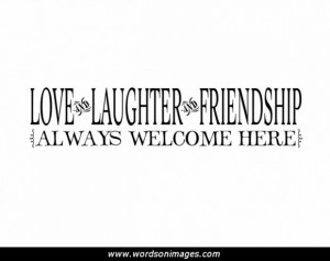 Love and friendship quotes and sayings
