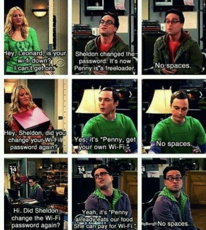 Sheldon Cooper quotes and memes.