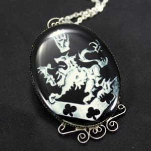 ... Crest Solid Sterling Silver .925 custom quote charm pendant necklace