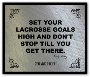 Lacrosse Poster and Quote #006