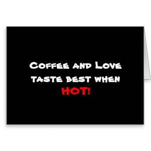 African Coffee Love Quote_Black Valentine Cards