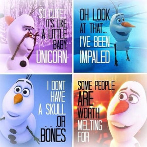 Olaf From Frozen Funny Quotes