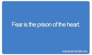 Fear is only excitement about the unknown fear quote