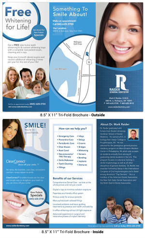 Dental Office Marketing Brochure
