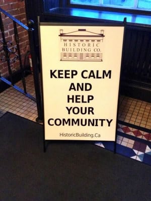 Keep Calm And Help Your Community. ~ Communication Quotes