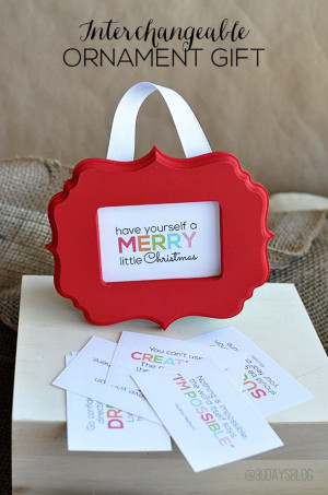 interchangeable ornament gift idea perfect idea for a friend teacher ...