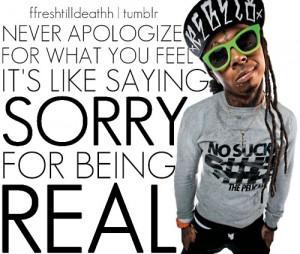 ffreshtilldeathh:”Never apologize for what you feel, it’s like ...