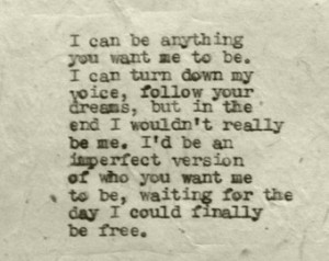 Typed Quotes Be Yourself Self Confi dence Poem Quote Saying Typed Free ...