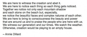 Quote by Annie Dillard