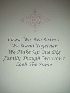 To all my spiritual sisters!! More